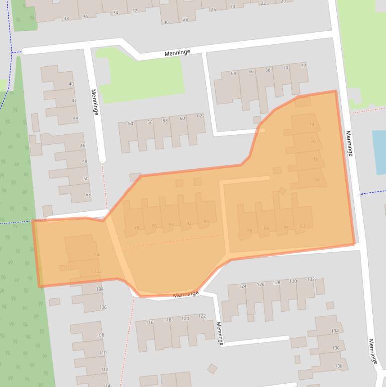 Kaart van postcodegebied 8431CG.