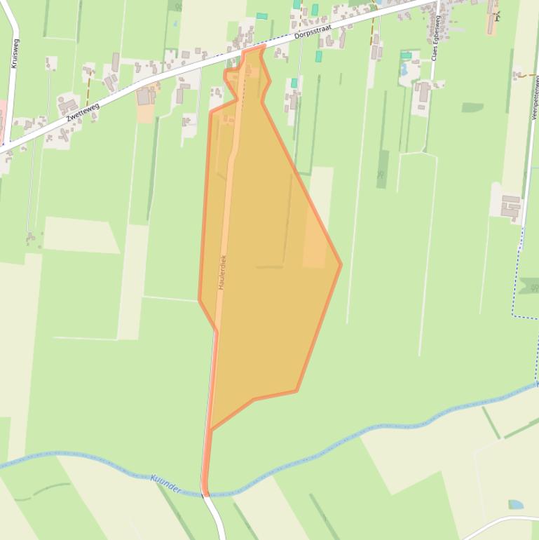 Kaart van postcodegebied 8432PP.