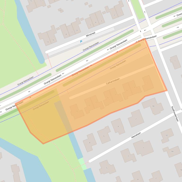 Kaart van postcodegebied 8448TD.