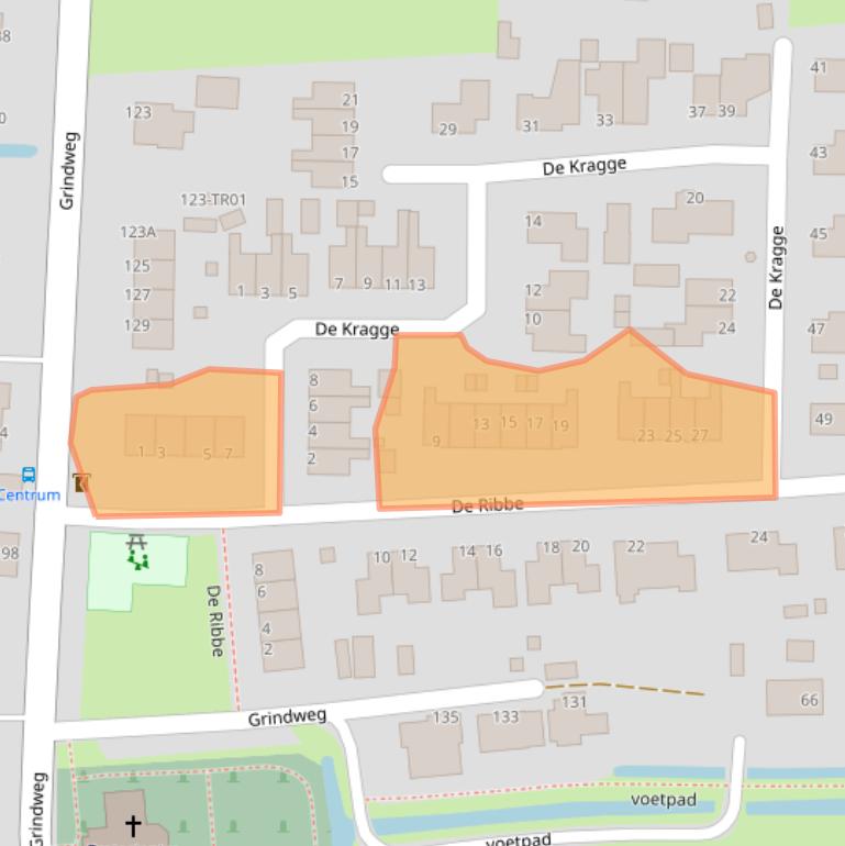 Kaart van postcodegebied 8483JT.