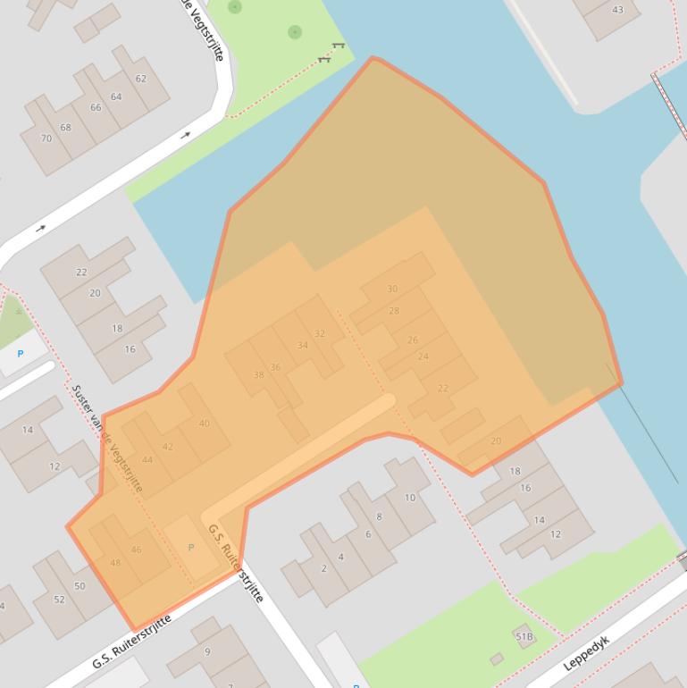 Kaart van postcodegebied 8491GW.