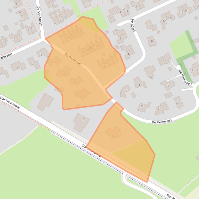 Kaart van postcodegebied 8567JV.