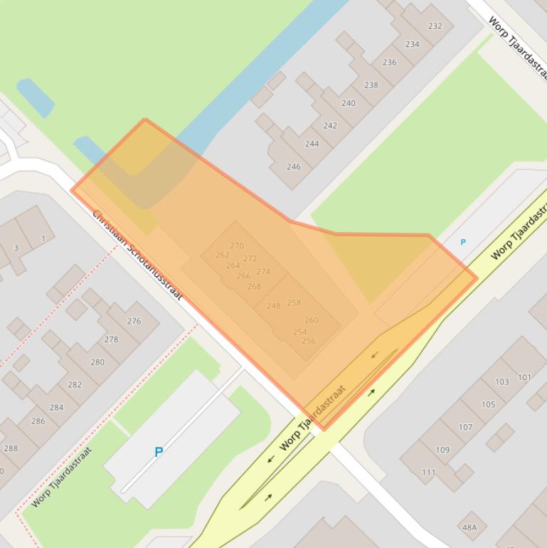 Kaart van postcodegebied 8602XM.