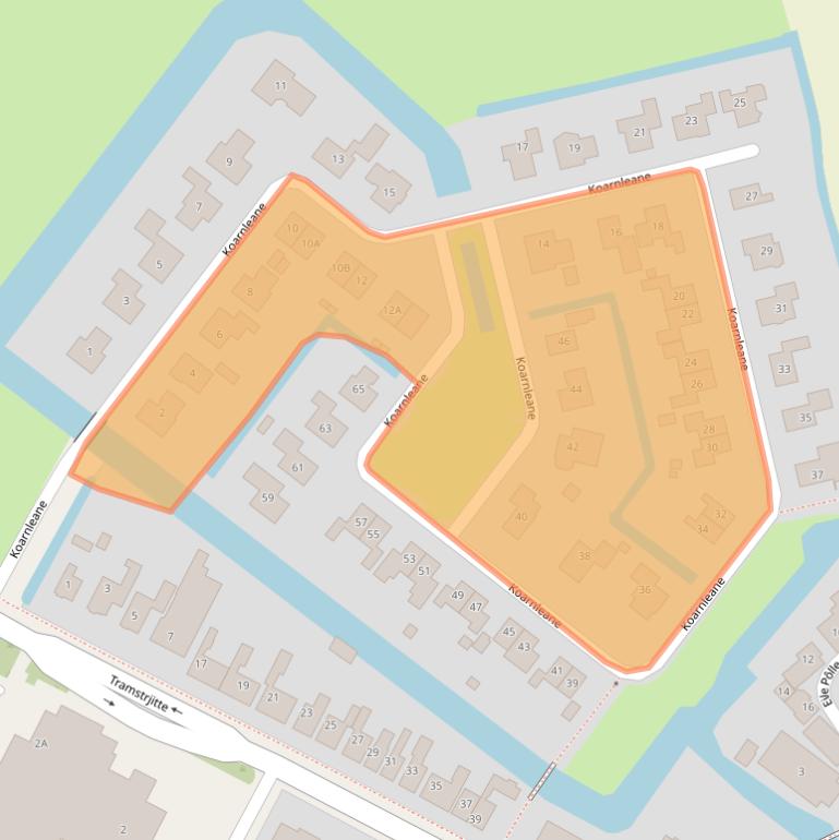 Kaart van postcodegebied 8771LA.