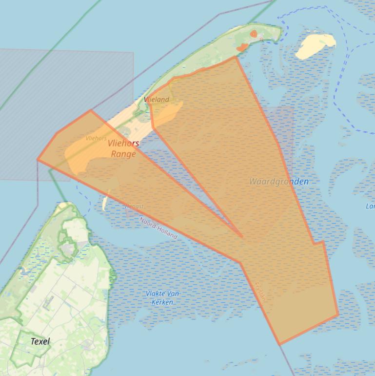 Kaart van postcodegebied 8899ZN.