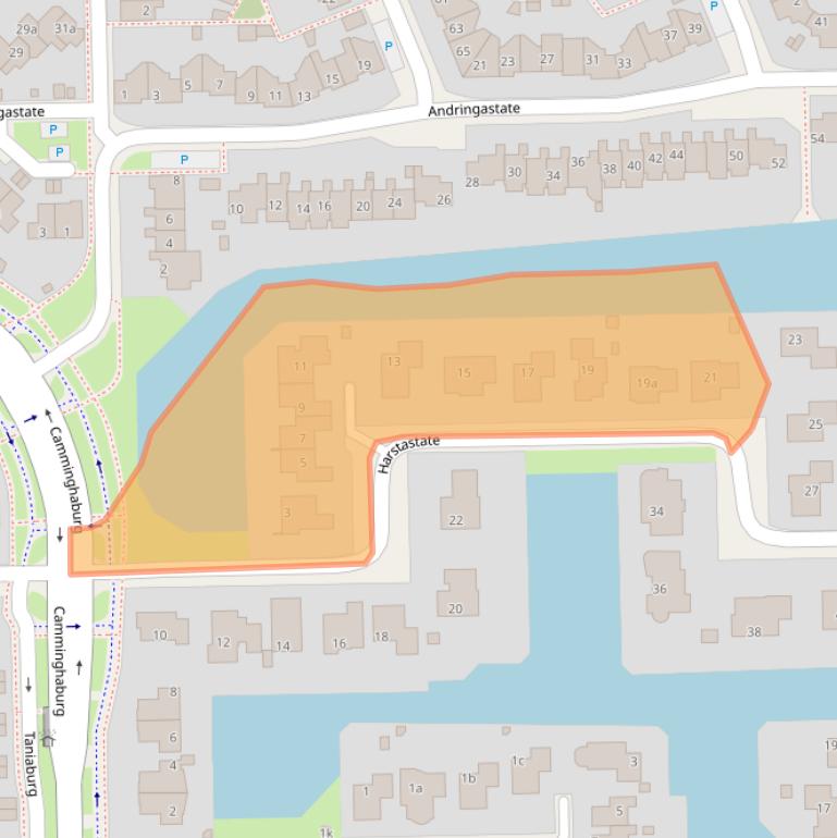 Kaart van postcodegebied 8926LE.
