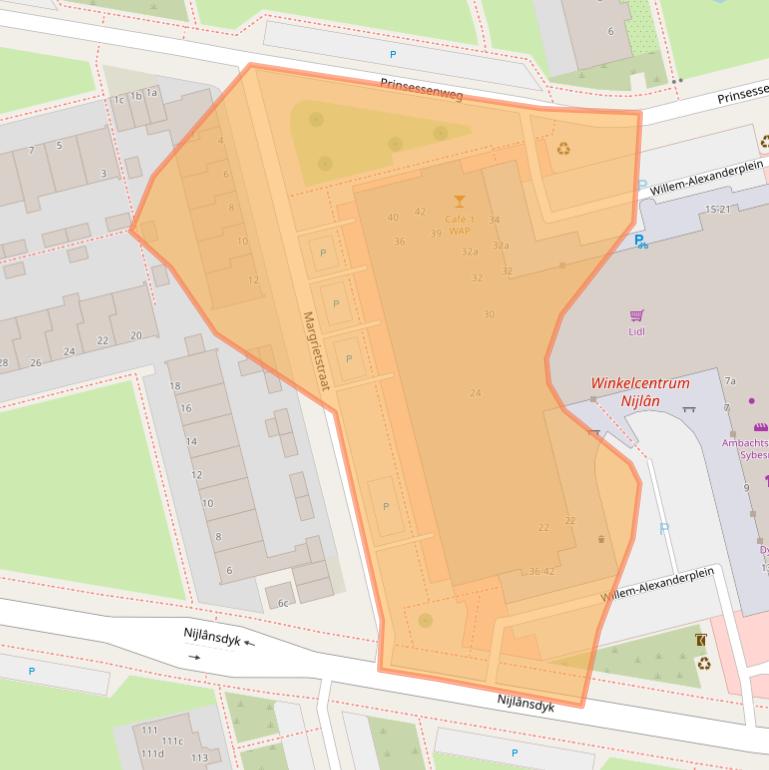 Kaart van postcodegebied 8931DX.