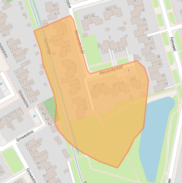 Kaart van postcodegebied 9051KW.