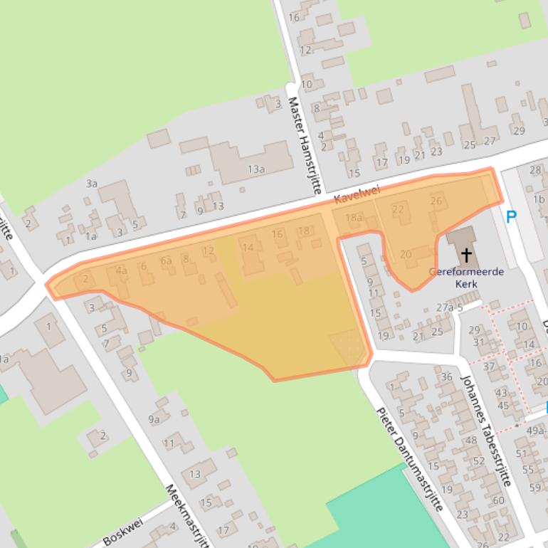 Kaart van postcodegebied 9108ME.