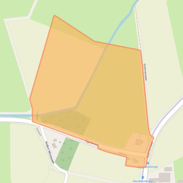 Kaart van postcodegebied 9138CC.