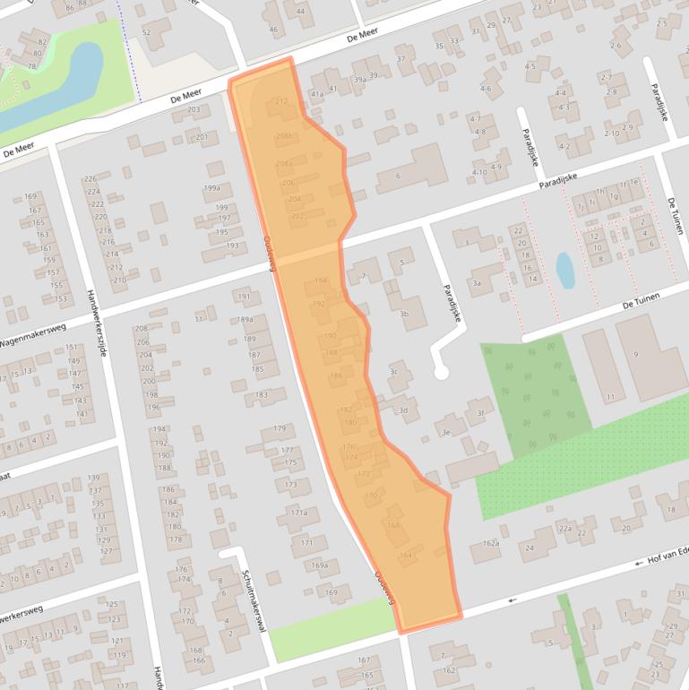 Kaart van postcodegebied 9201ES.