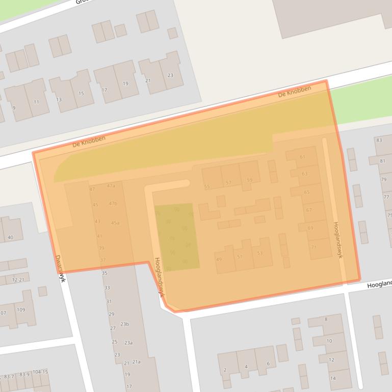Kaart van postcodegebied 9202AB.