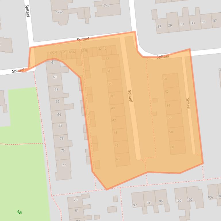 Kaart van postcodegebied 9202HD.