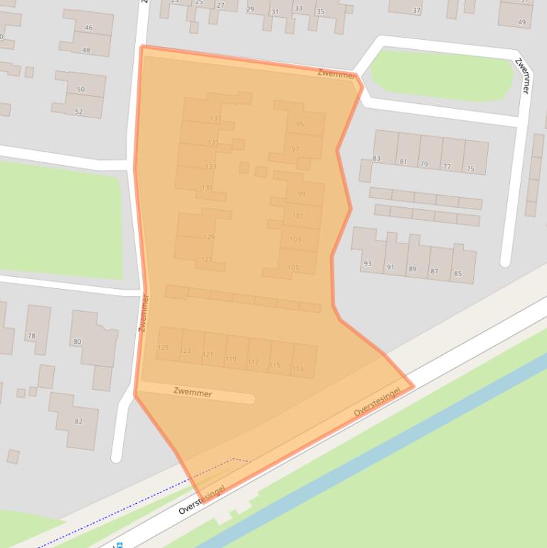 Kaart van postcodegebied 9204GD.