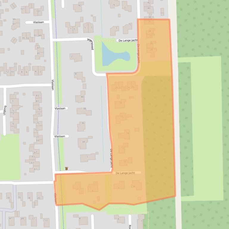 Kaart van postcodegebied 9244HN.