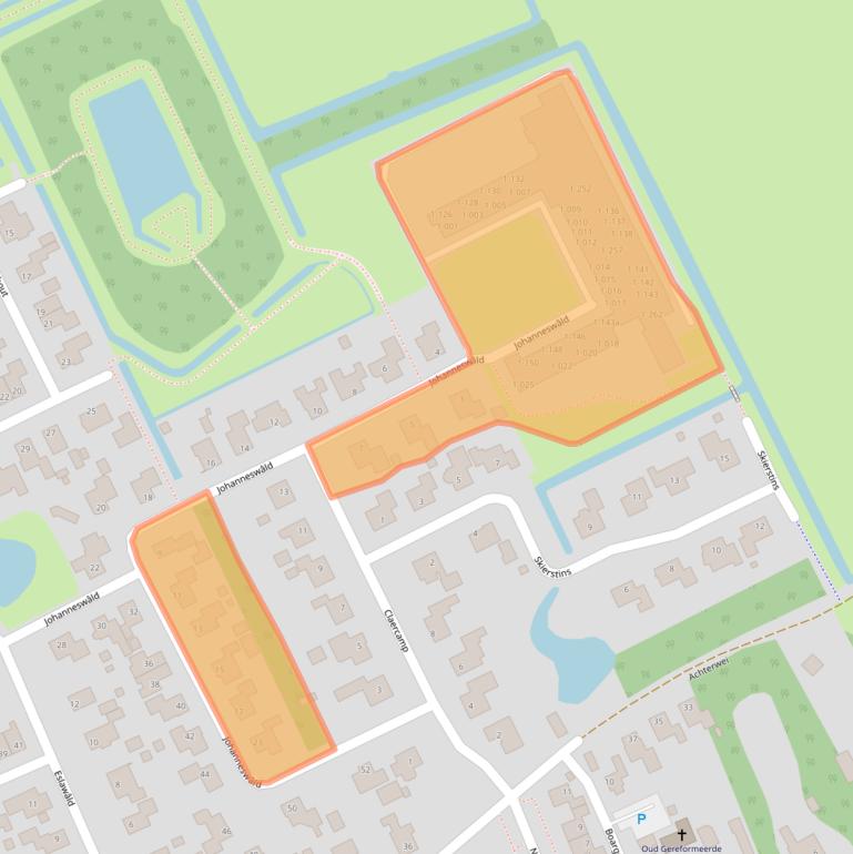 Kaart van postcodegebied 9269VS.