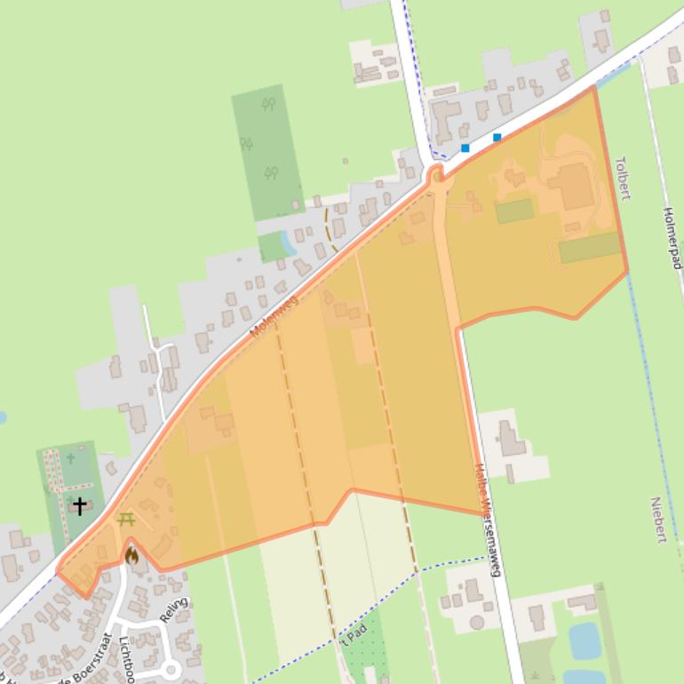 Kaart van postcodegebied 9365PC.