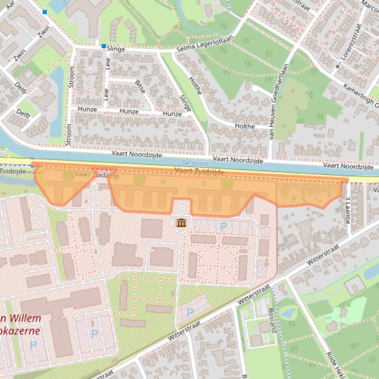 Kaart van postcodegebied 9401GL.