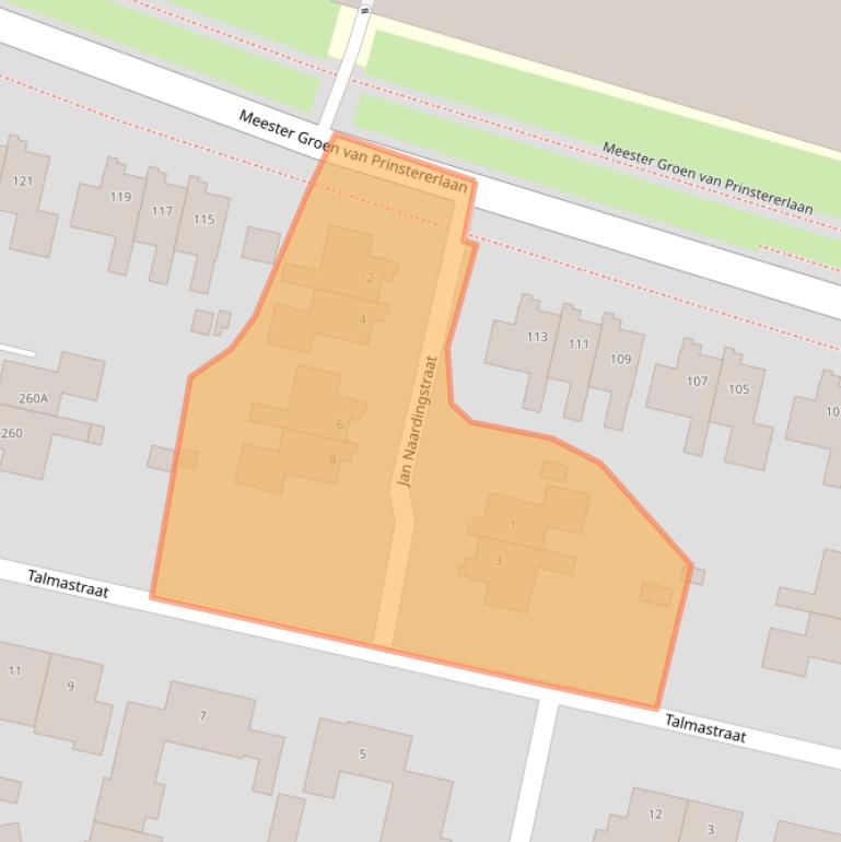 Kaart van postcodegebied 9402KL.