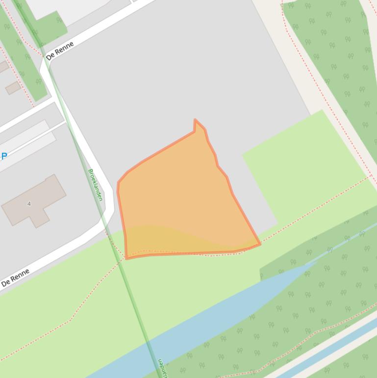 Kaart van postcodegebied 9502RD.