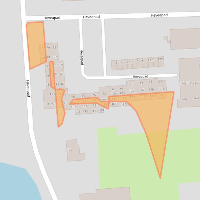 Kaart van postcodegebied 9601KV.
