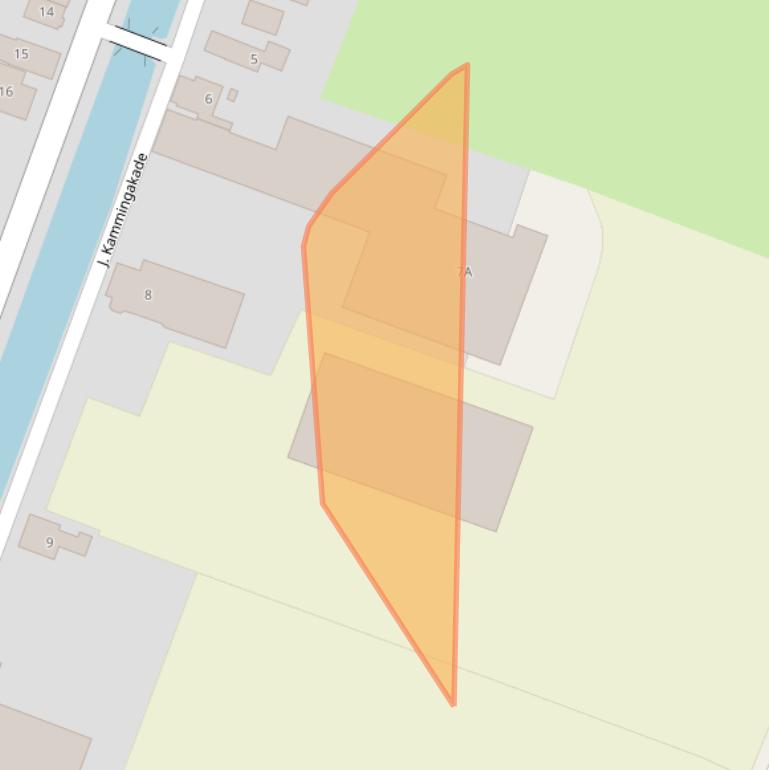 Kaart van postcodegebied 9648KZ.