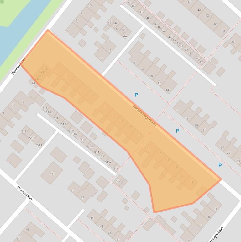 Kaart van postcodegebied 9663EK.