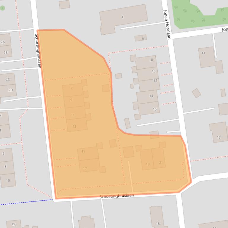 Kaart van postcodegebied 9681CH.