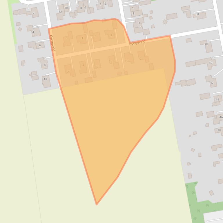 Kaart van postcodegebied 9681GM.