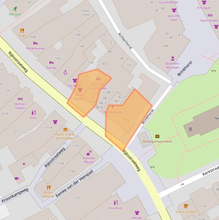 Kaart van postcodegebied 9752BP.