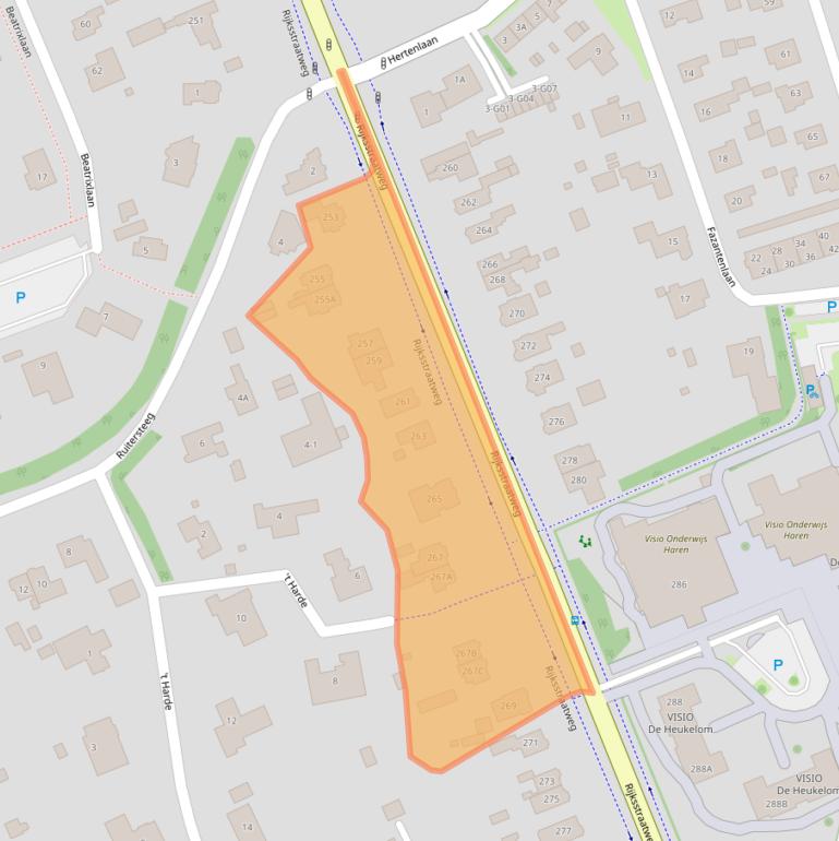 Kaart van postcodegebied 9752CC.