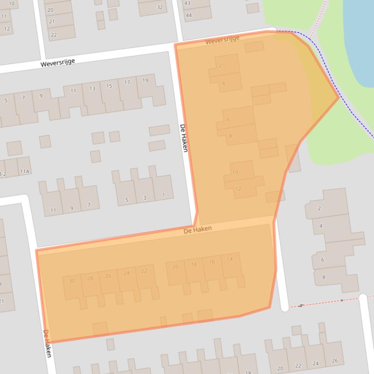 Kaart van postcodegebied 9781NE.