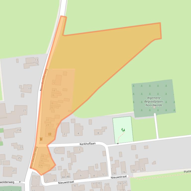 Kaart van postcodegebied 9784PB.