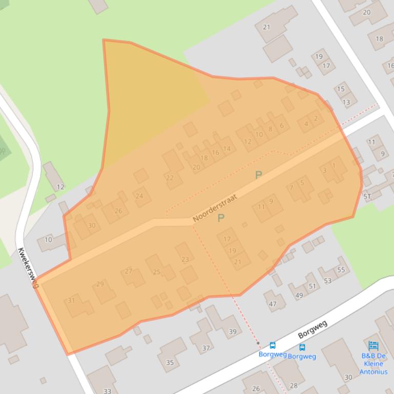 Kaart van postcodegebied 9914PS.