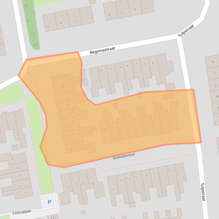 Kaart van postcodegebied 9951HD.