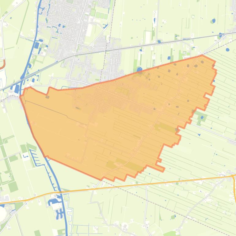 Kaart van de woonplaats Twijzelerheide.