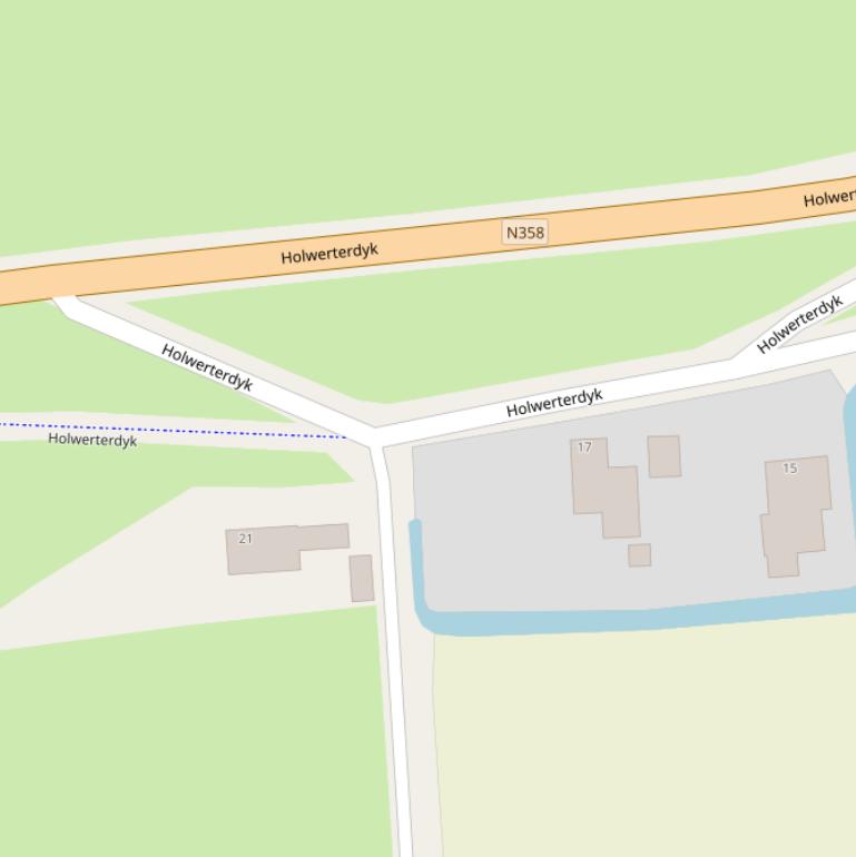 Kaart van  Teyebuorren.