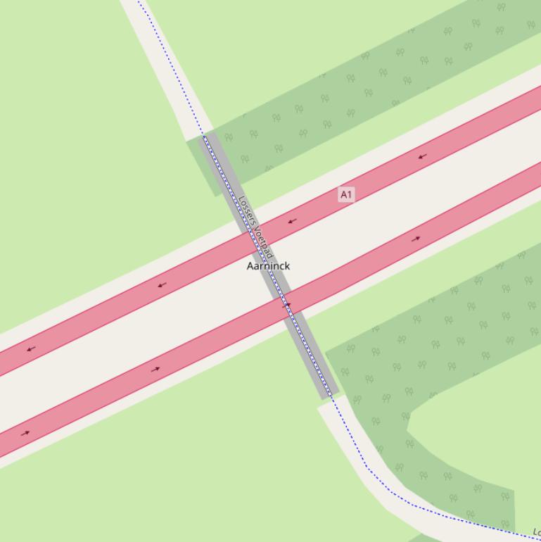 Kaart van  Aarninck.