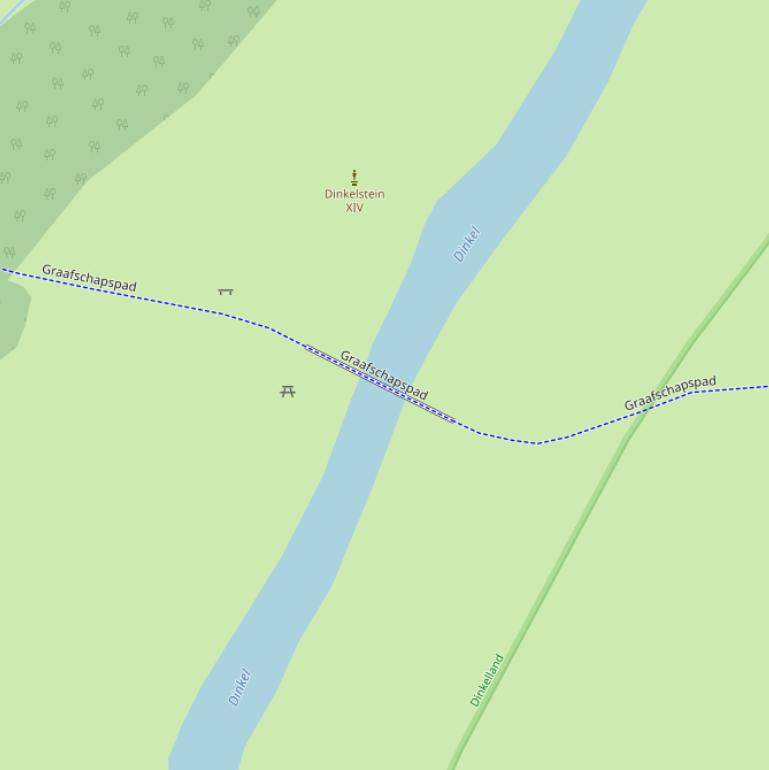 Kaart van de Bardelbrug.