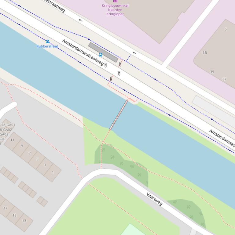 Kaart van  de Kwakel.