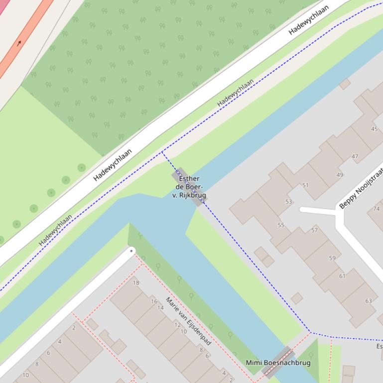 Kaart van  Esther de Boer-v. Rijkbrug.