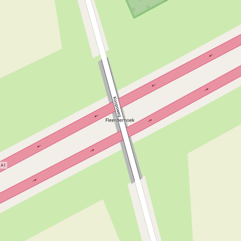 Kaart van  Fleerderhoek.