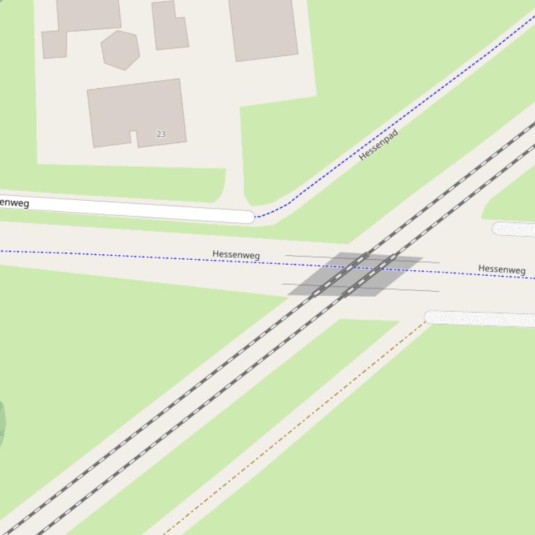 Kaart van de Hessentunnel.