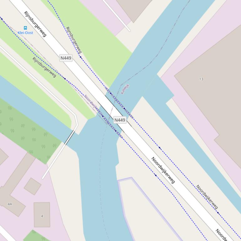 Kaart van de Jan Zwanenbrug.