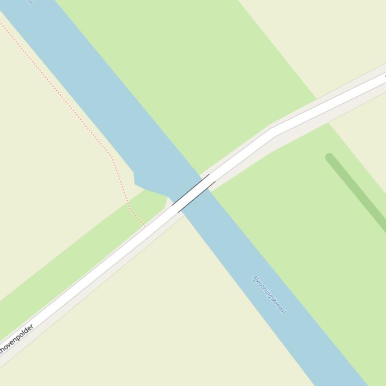 Kaart van de Klazinabrug.