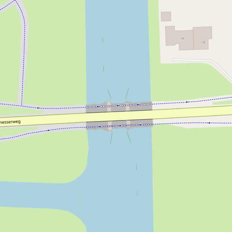 Kaart van de Marknesserbrug.