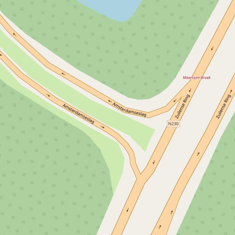 Kaart van  Plutoviaduct.