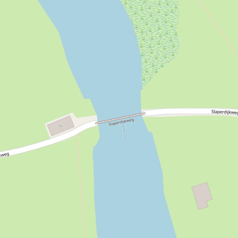 Kaart van de Prinsensluis.