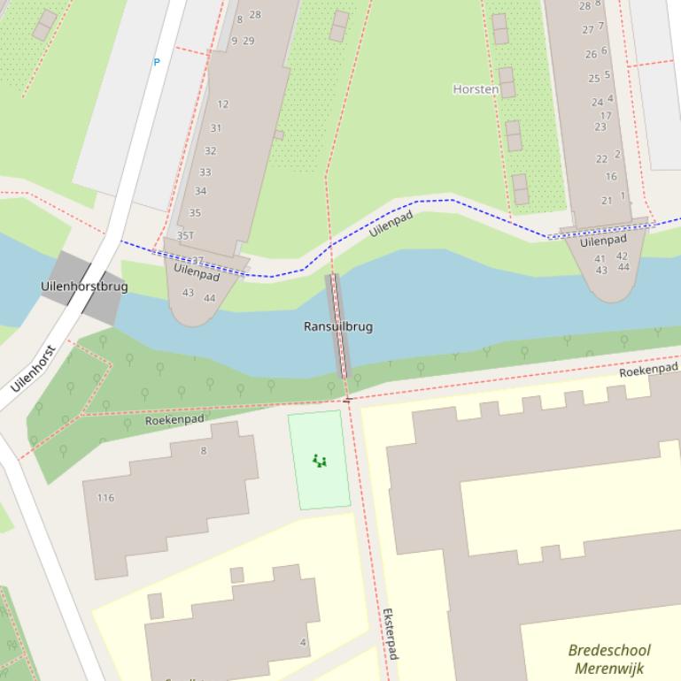 Kaart van de Ransuilbrug.