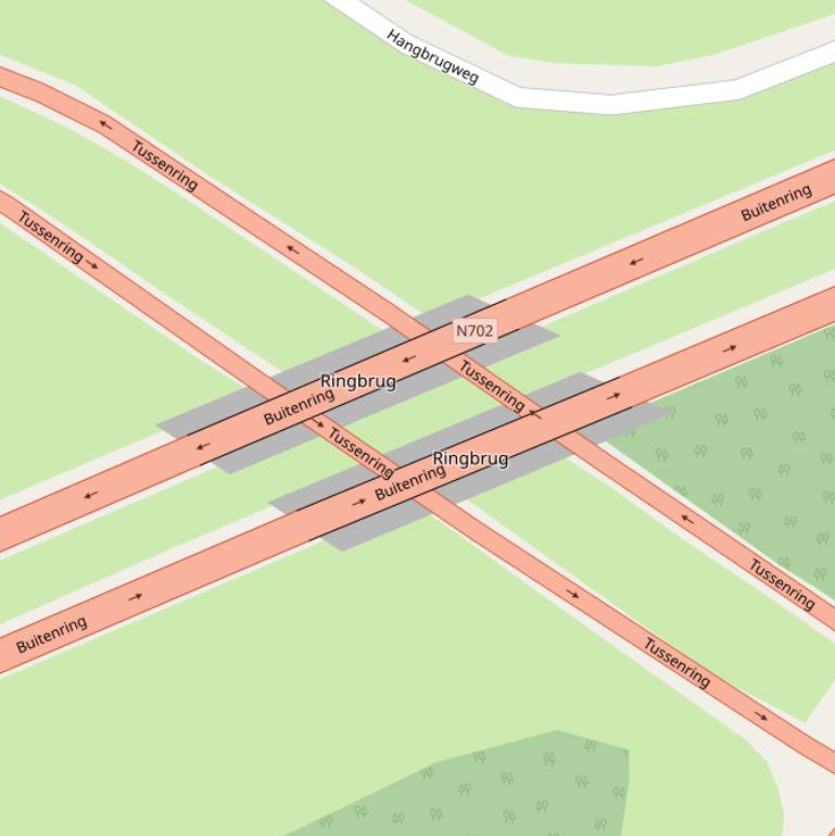 Kaart van de Ringbrug.